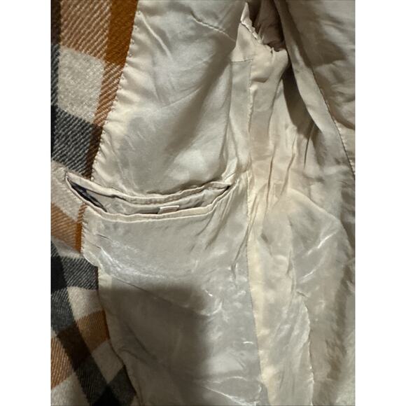 Suistudio Italian Wool & Cashmere Blazer Jacket /Coat Women’s plaid Small - Picture 11 of 13